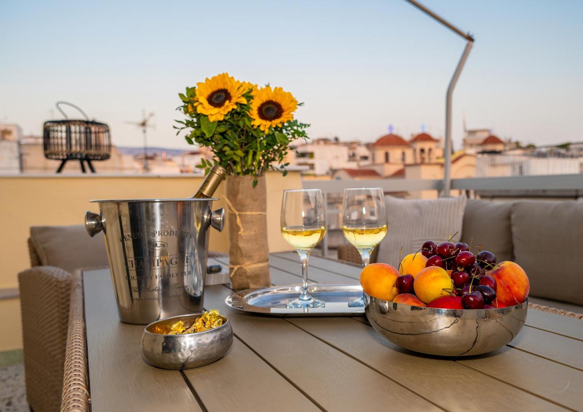 Acropolis Terrace View Apartment Atena Exterior foto
