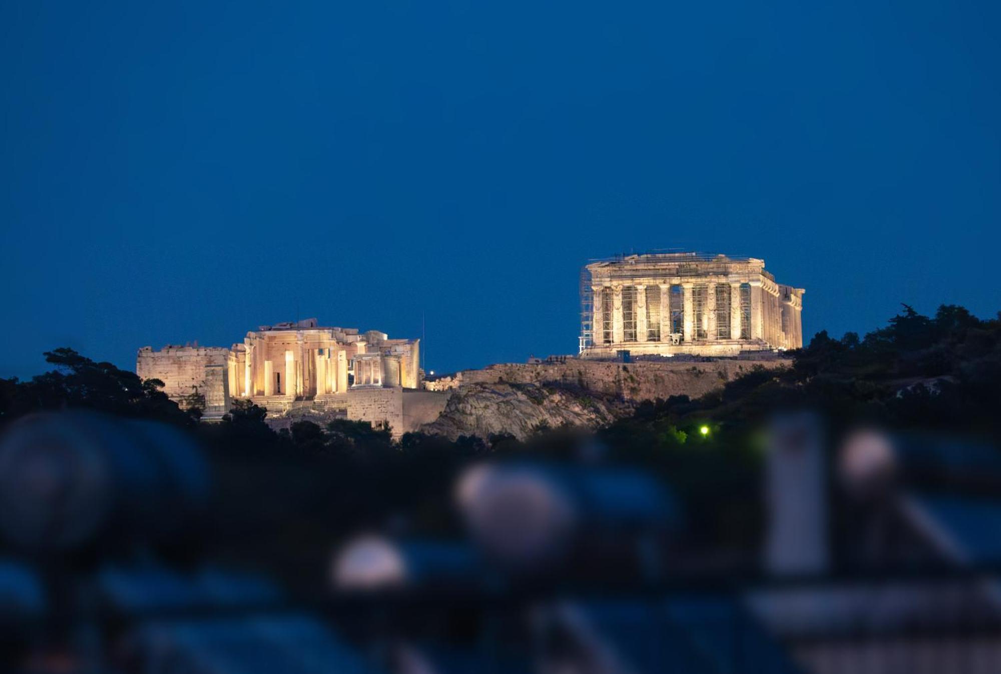 Acropolis Terrace View Apartment Atena Exterior foto